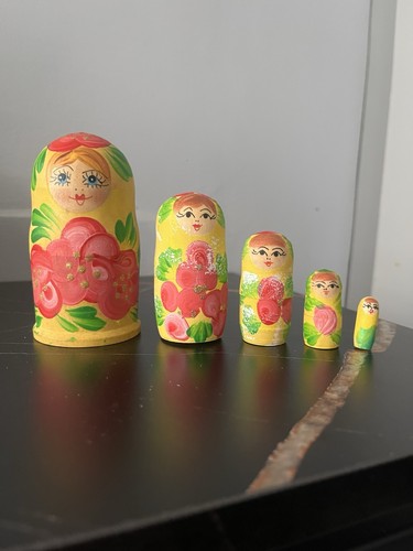 Vintage russian nesting dolls - russian,