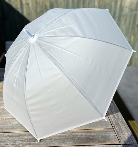 Beautiful white umbrella - beautiful,