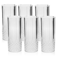 Set of 6 Crystal Effect
