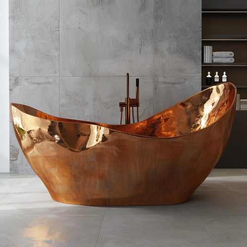 Heavy solid double wall copper - double,