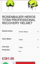 Rosebauer Titan Firefighting Helmet