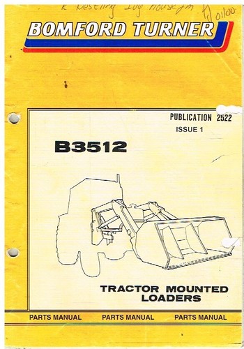 Bomford turner b3512 - b3512, tractor