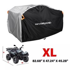 Quad ATV Cover Waterproof 4 Wheeler Protection For Yamaha Grizzly 450 2007-2014