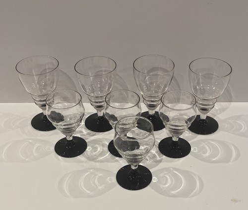 Art deco crystal wine - deco,