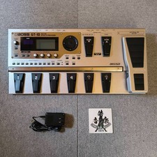 BOSS GT-10 Electric Guitar Multi Effects Pedal Effects Unit W/Power Cord From JP
