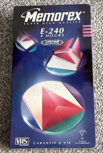 Memorex 240 hours super - e-240,