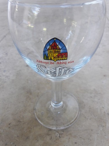 Leffe belguim beer glass - leffe,