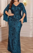 WOMEN PLUS SIZE ELEGANT SEQUIN