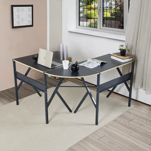 Alisson black shaped metal - l-shaped,