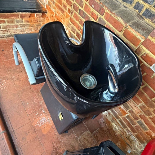 Black salon backwash unit - unit, with