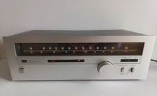 Vintage Sansui T-60 AM/FM Silver Stereo Tuner Fully Working 