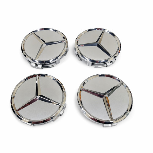 Silver chrome mercedes - 4, &