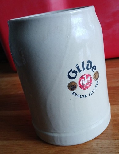 Vintage gilde stoneware bier - gilde,