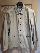 BARBOUR MENS LIGHT JACKET OVERSHIRT XXL BEIGE