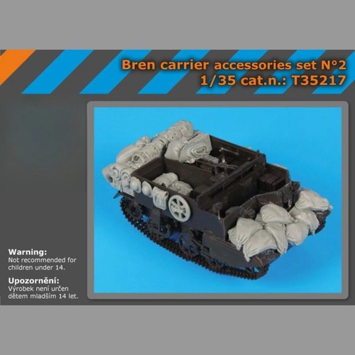 Unpainted resin bren - 1/35,