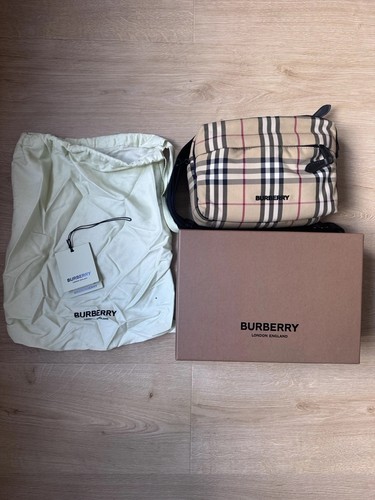 Burberry check print crossbody - burberry,