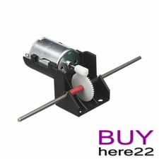 Electric Motor with Worm Drive
