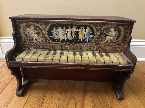 Antique schoenhut upright - a,