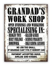 Grandads Workshop Metal Garage
