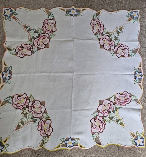Vintage cutwork linen - vintage,