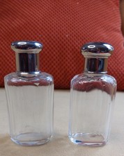 Vintage Duo of Facet Cut Small