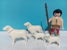 PLAYMOBIL FIGURES SHEPHERD AND