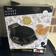 Disney Mickey Mouse  Premium Waffle Maker New