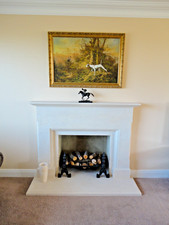 Bargain Swans nest fire basket with original dogs, mainly used just for display.