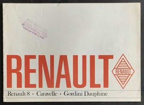 Renault caravelle gordini - renault, &