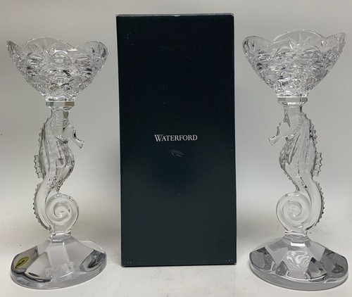 Waterford crystal seahorse set - crystal,