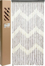 BEADED BAMBOO WOODEN DOOR