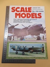 Scale Models Lancaster Vulcan Vol 6 No 71 August 1975 Hobby Magazine