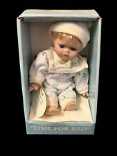 Regency Fine Arts Boxed Doll “Time For Bed” Porcelain Vintage