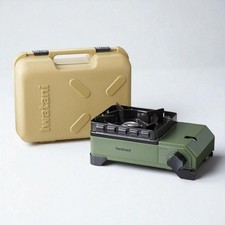 Iwatani Toughmaru Jr. CB-ODX-JR-OL Olive Cassette Gas Stove Camping BBQ Japan