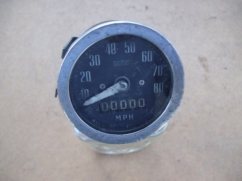 Vintage smiths speedometer - vintage,