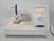 Janome Memory Craft 300E Computerized Embroidery Machine & Accessories FREE SHIP