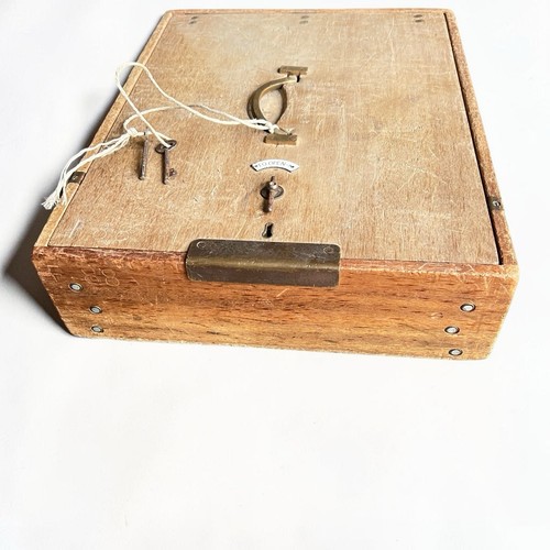 Vintage wooden shop till coin - till,
