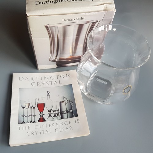 Dartington crystal glass