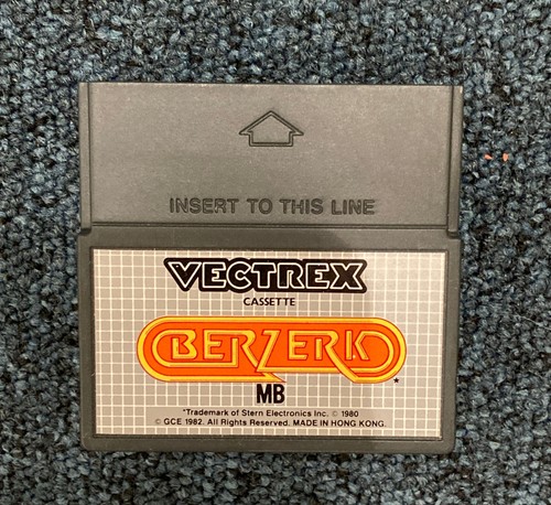 Vectrex berzerk game new - vectrex,