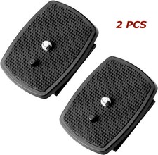 43mm Tripod Quick Release Plate Screw Adapter Mounts Head For DSLR Camera Velbon