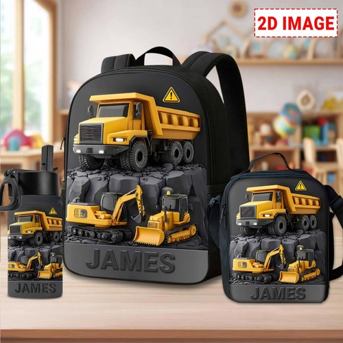 Custom back school backpack - back,