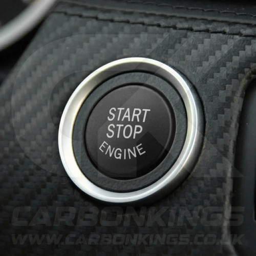Matte black start stop engine - black,