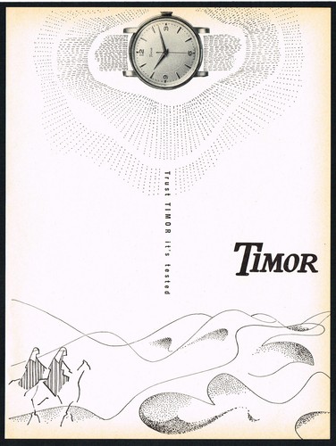 1950s vintage timor watch - 1950s,