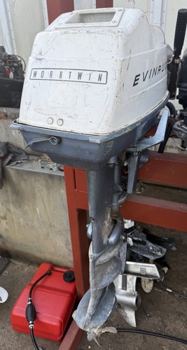 Vintage 15hp evinrude worktwin - evinrude,