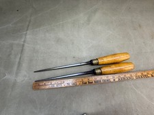 PAIR BOXWOOD DRAW BORE PINS BY