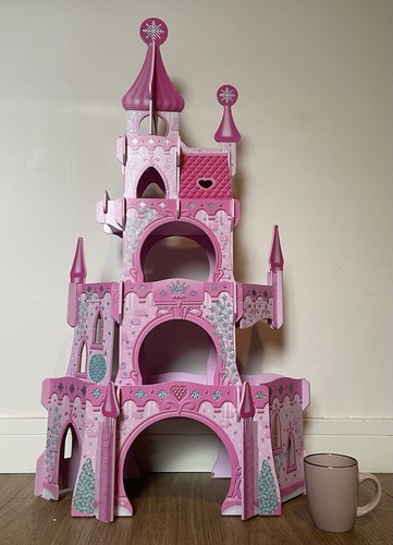 Very large pink wooden - large,