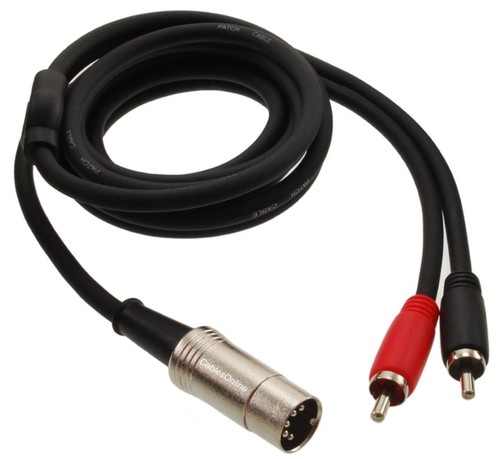 Cablesonline 6ft pin din - cablesonline, 5-pin