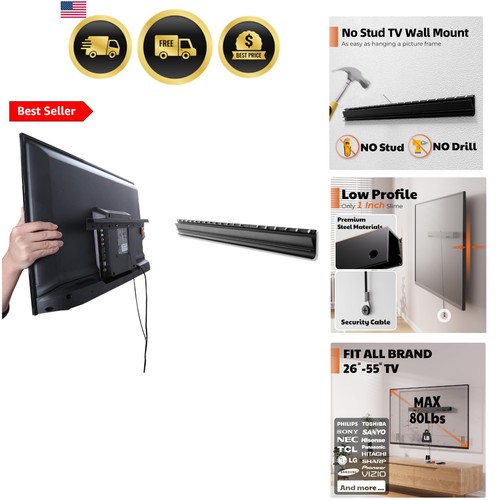 Studless wall mount - studless,