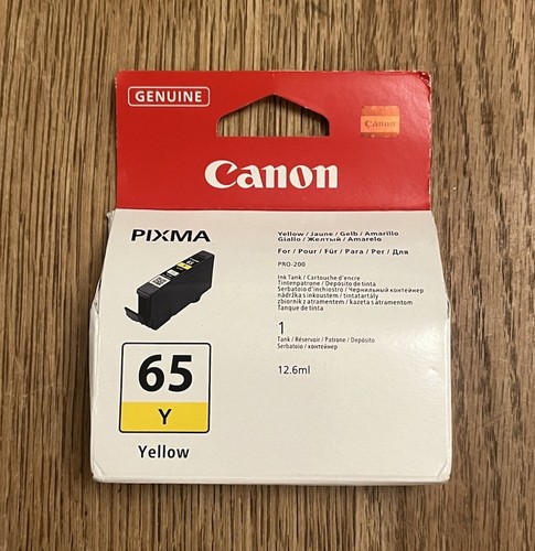 Canon cli65 yellow ink - cli65,