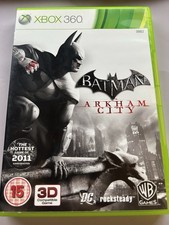 Batman Arkham City Xbox 360 Game PAL No Manual Good Condition Tested & Working
